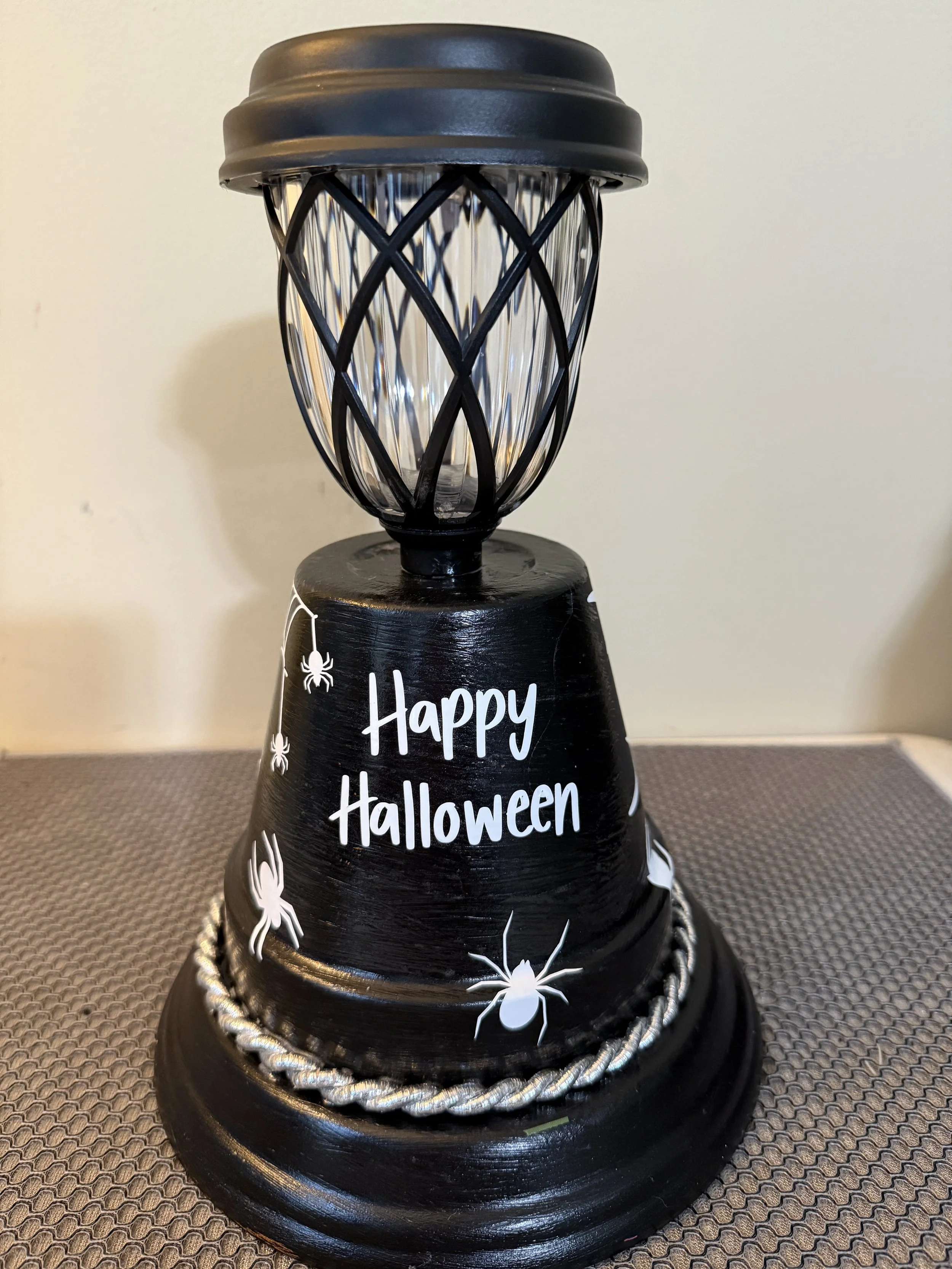 Spiders Web Solar  Garden Light