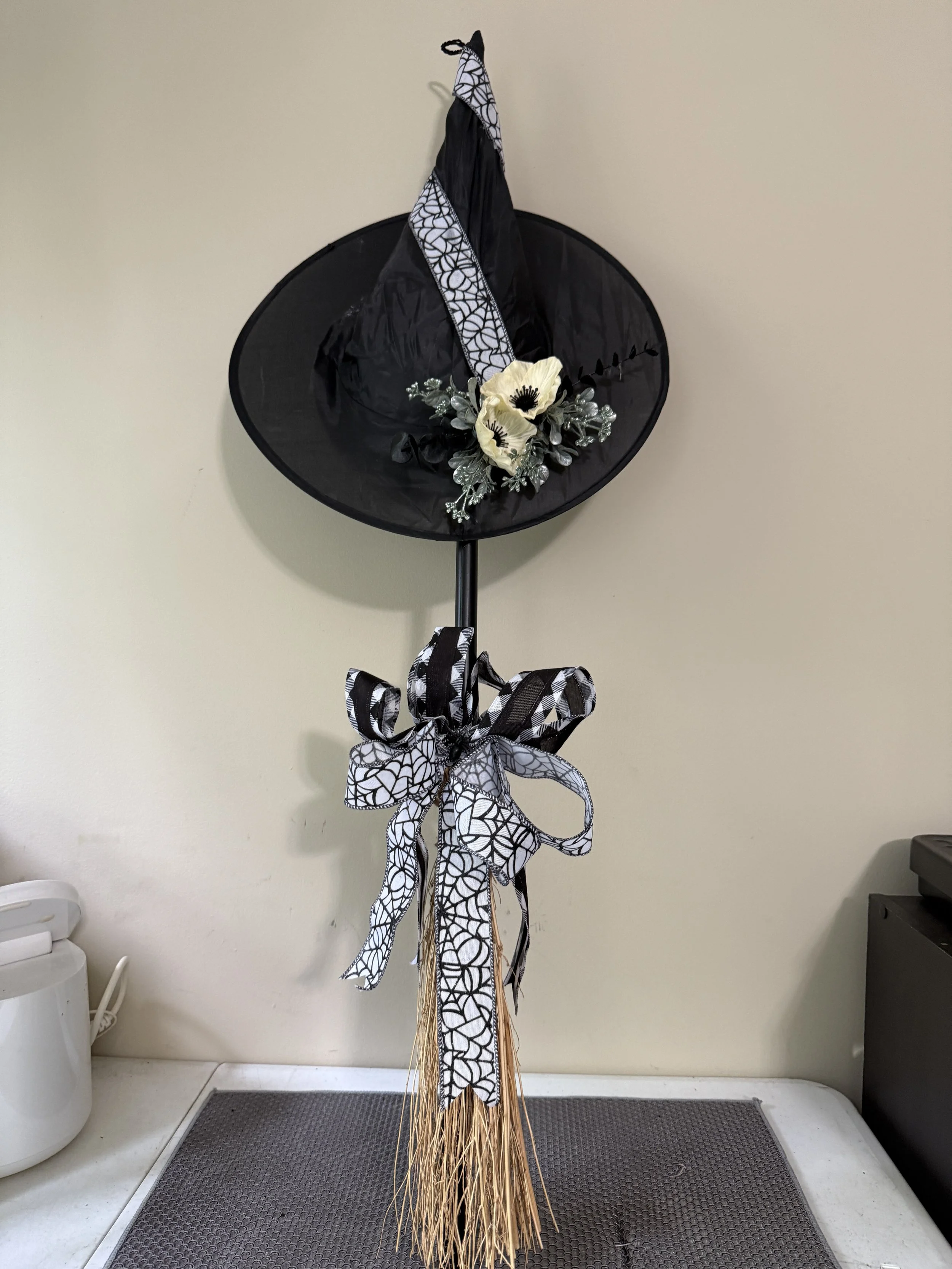 Witches Broom & Hat
