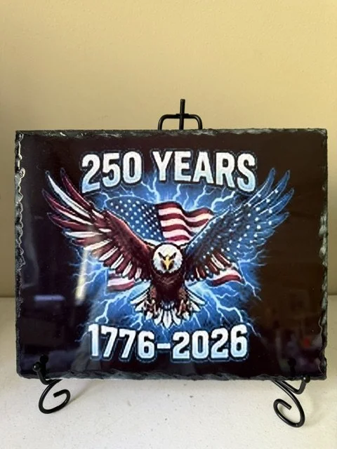 Patriotic Slate Tile