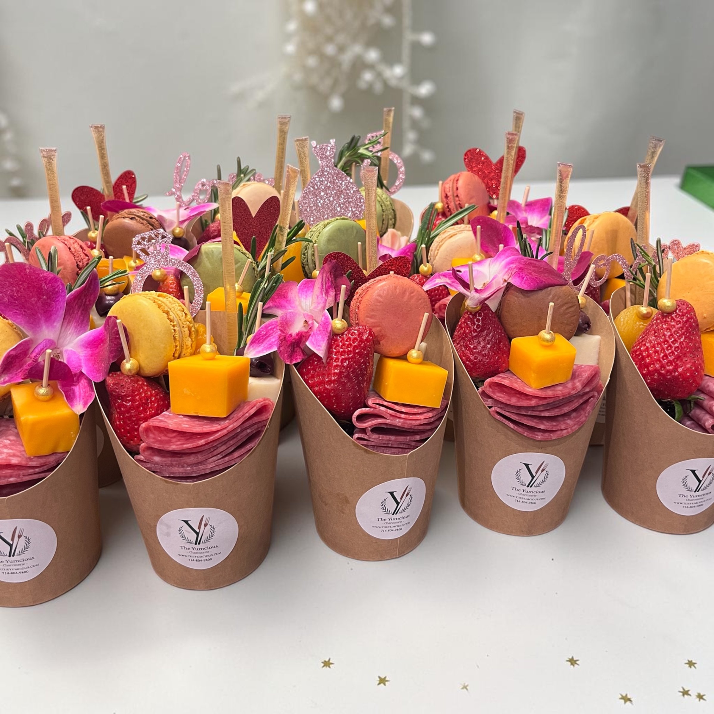 Charcuterie cups