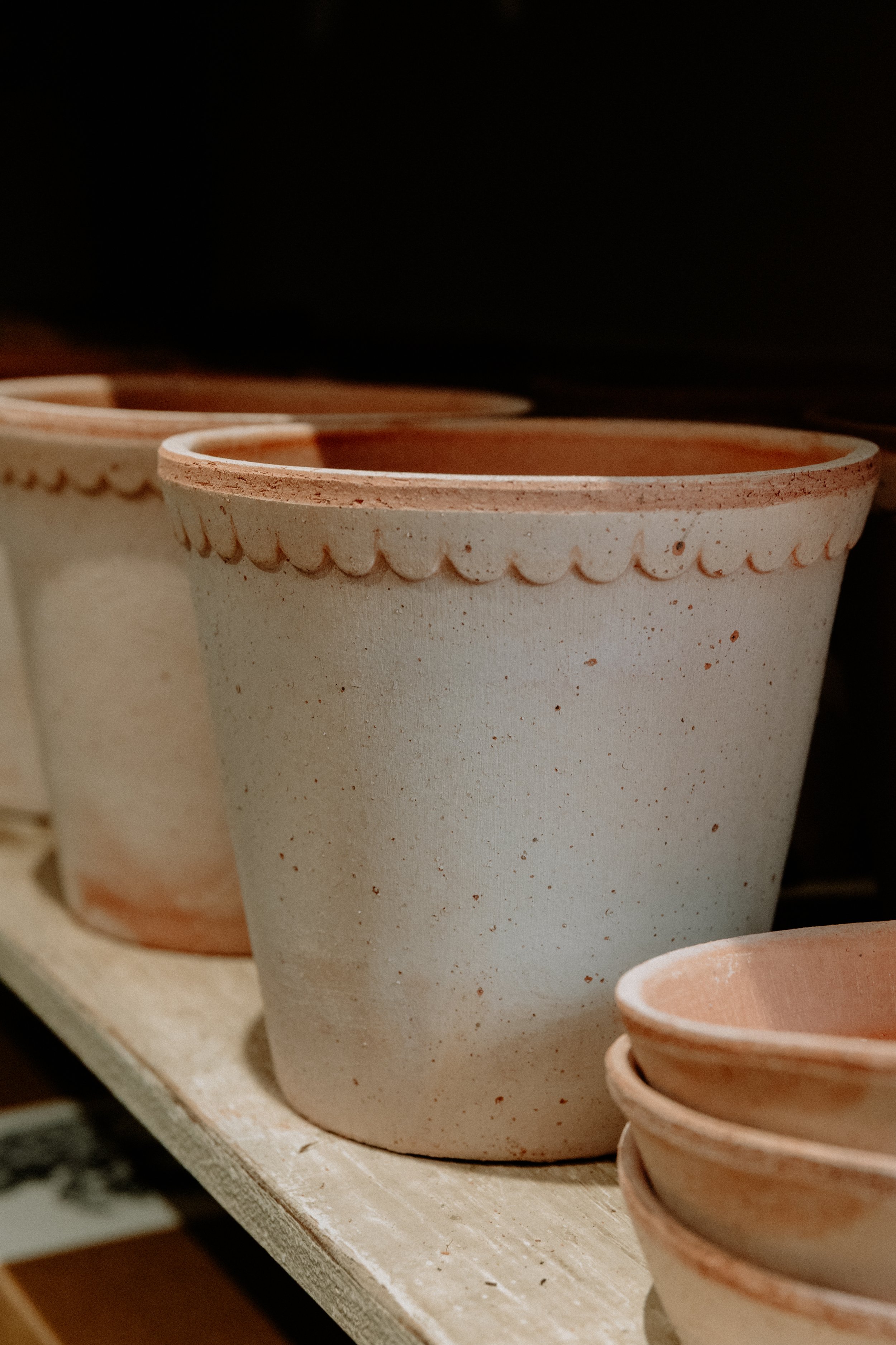 Bergs Potter Helena Scalloped Pot & Saucer