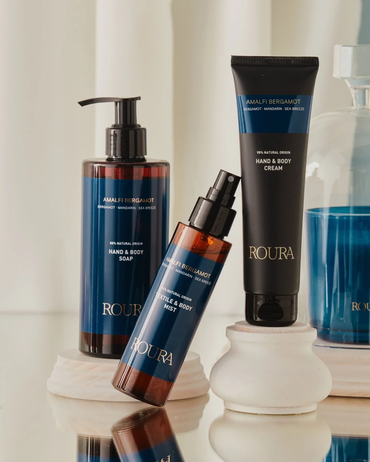 Roura Amalfi Bergamot Cosmetic Collection