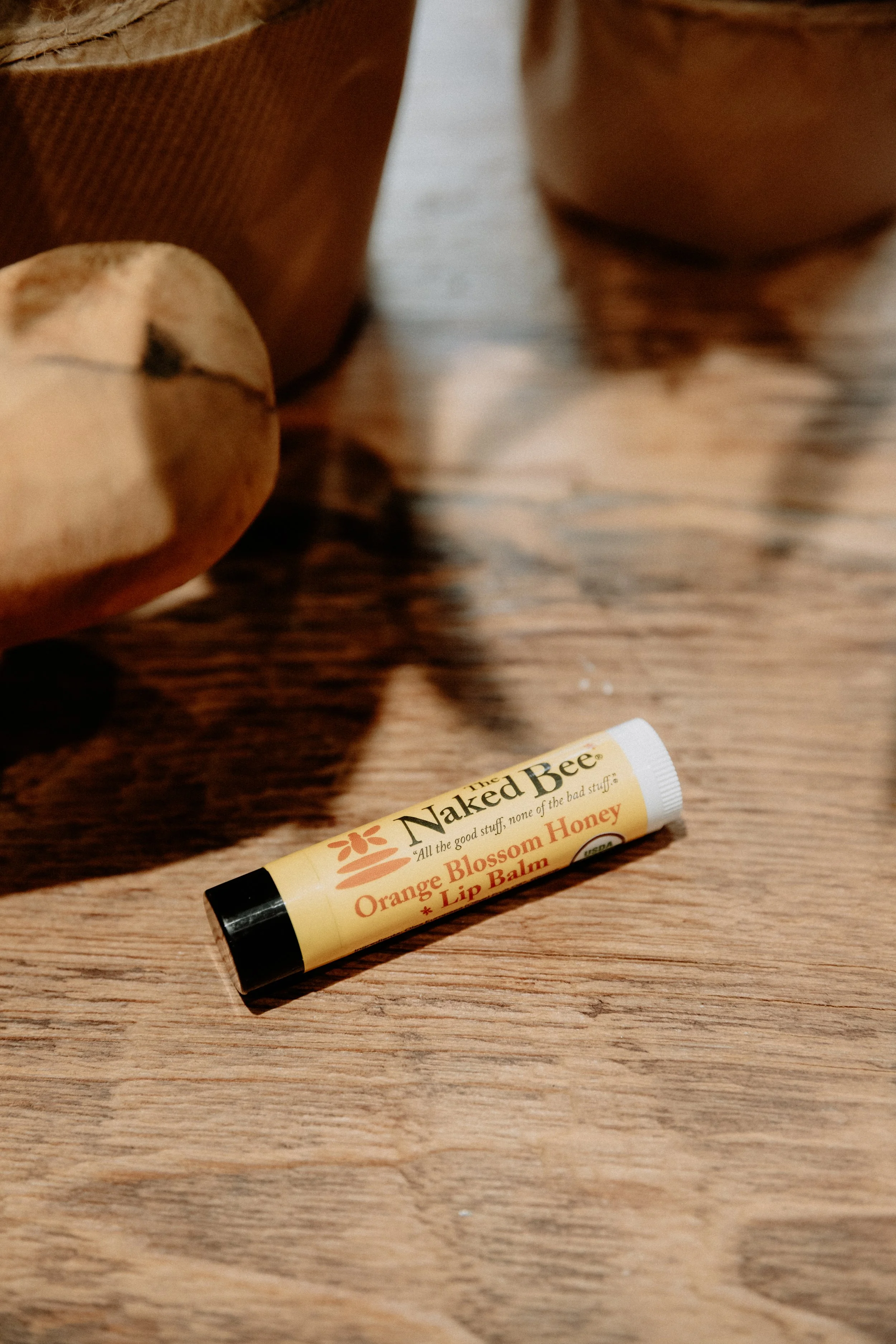Orange Blossom Honey Organic Lip Balm .15oz