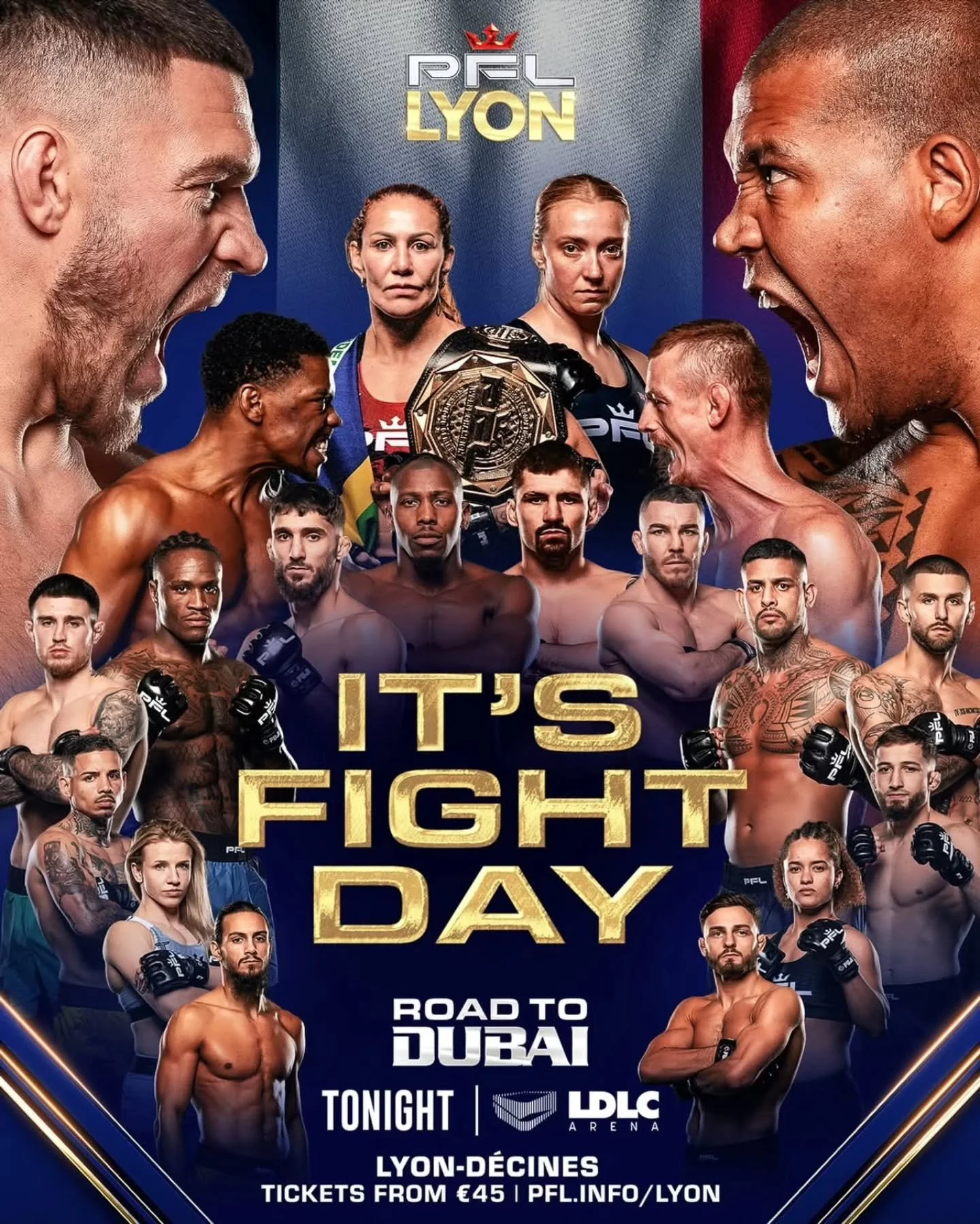 🇫🇷 PFL Europe final in Lyon
My last PFL of the year ended with a banger!!
The French mma fans always go crazy too