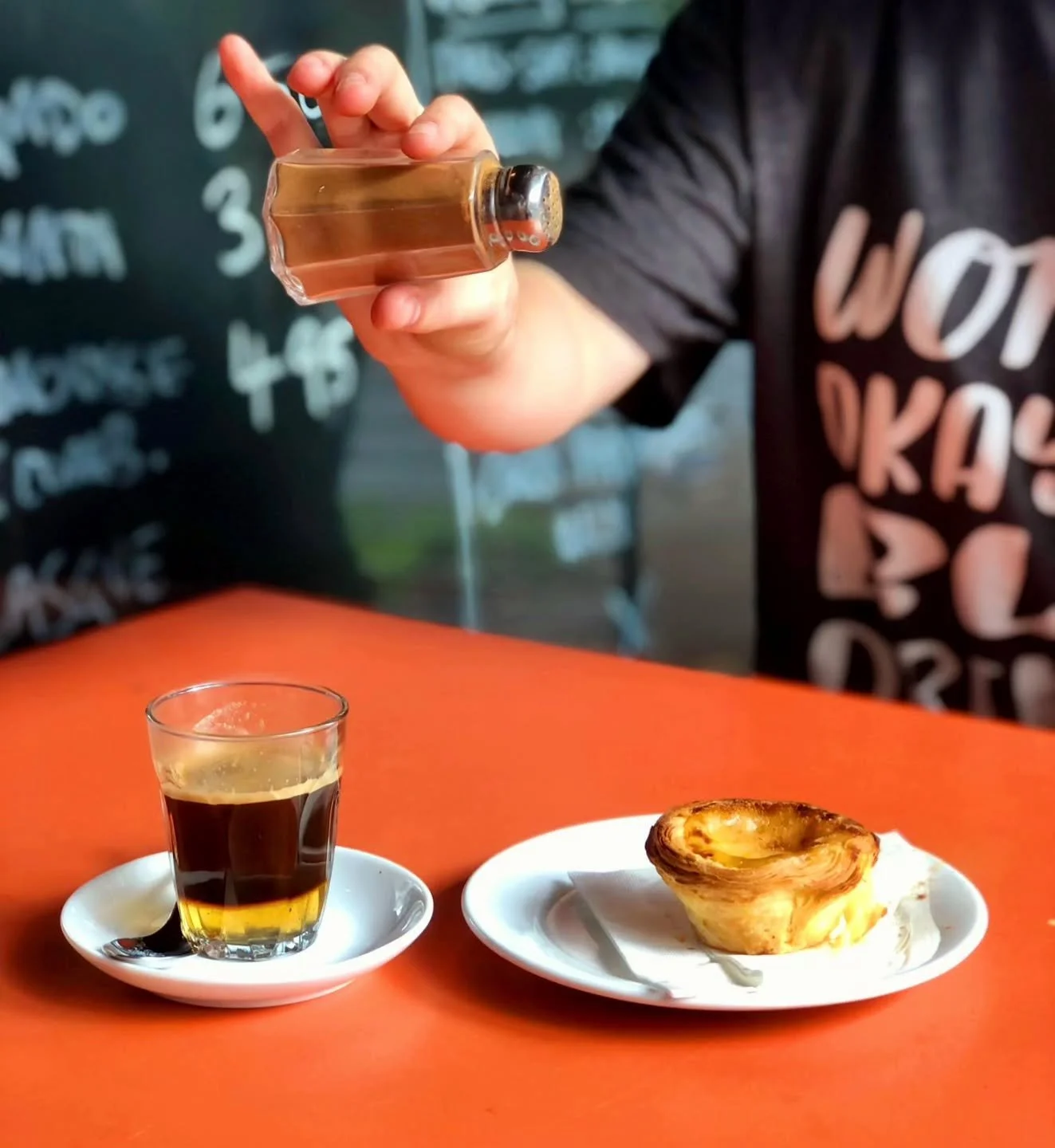 New to the menu this week, Cremaet!
A Valencian rum coffee infused with cinnamon & lemon zest. 
Typically enjoyed after a meal, but we think paired with a fresh Pastel de Nata is the perfect afternoon sweet treat.
Avaliable all day, and you can