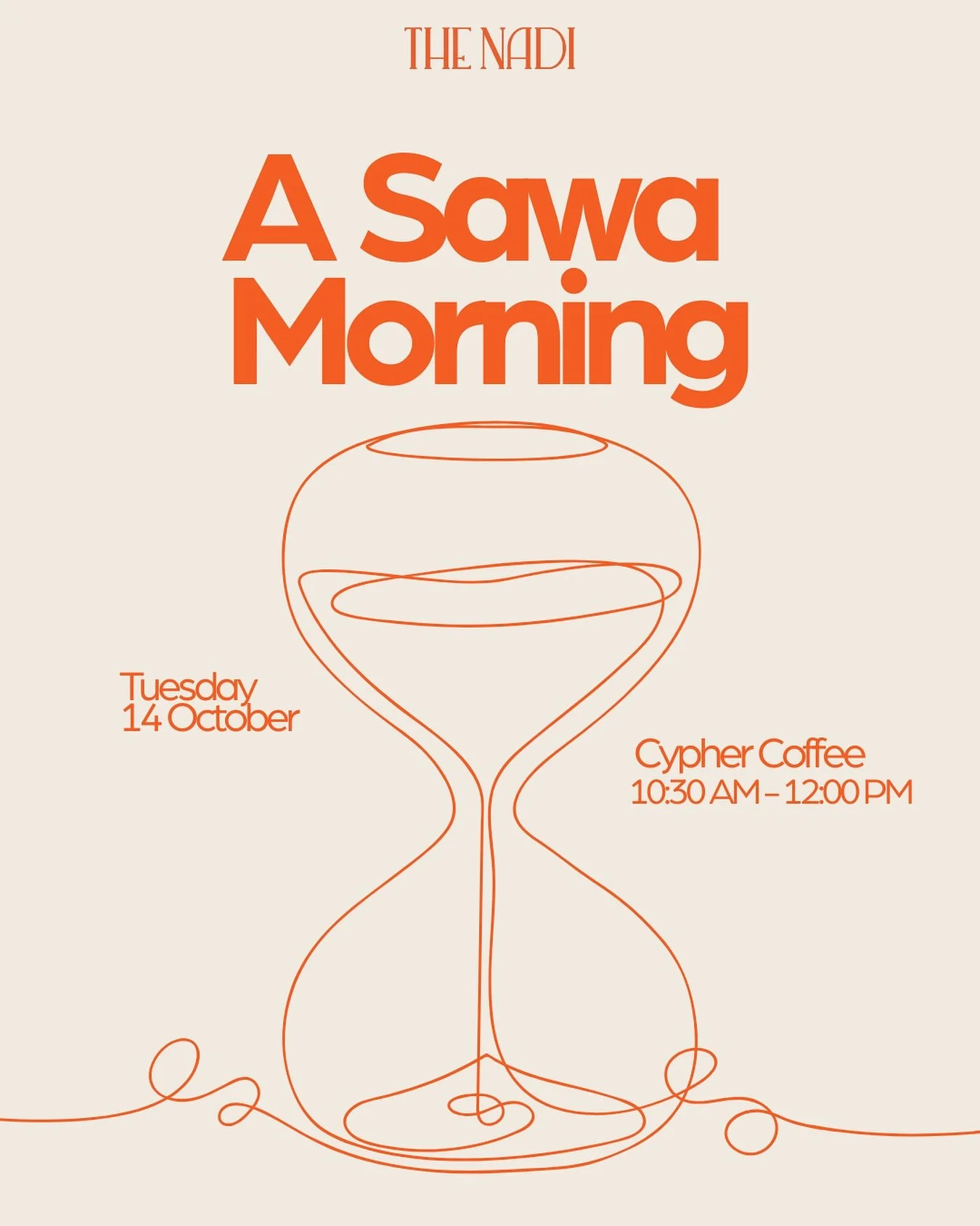 What if your morning coffee came with a side of creativity?
☕️ 🧠 

We&rsquo;re teaming up with Sawa Health for a laid-back morning at our favourite spot, Cypher, designed to get your brain buzzing and your imagination flowing.
Join holistic coaches 
