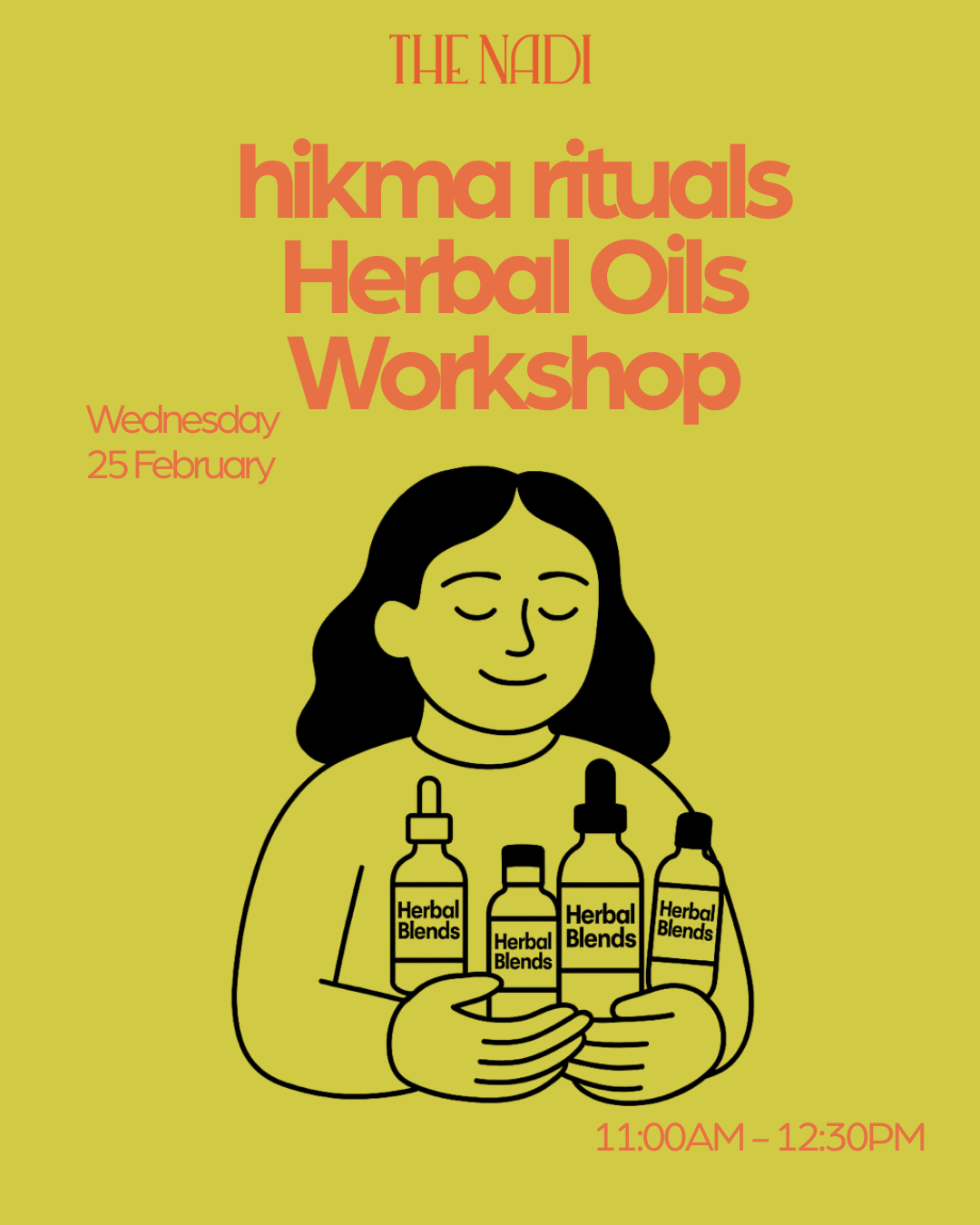 hikma rituals Herbal Oils Workshop