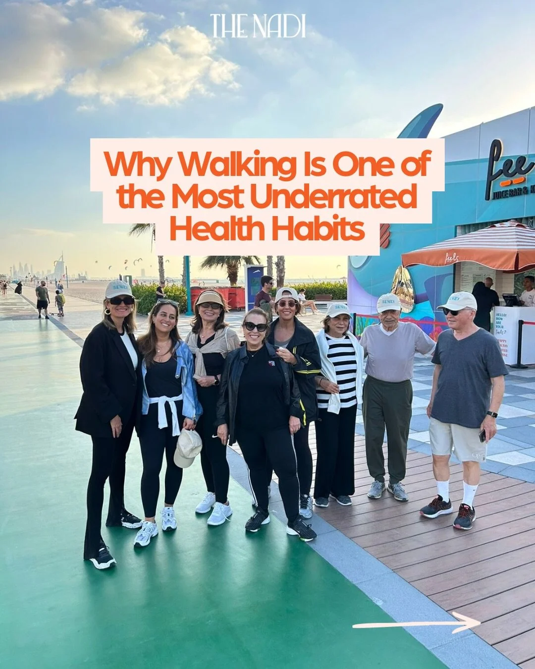 Life shifts our rhythm.
Our sleep, our meals, our energy.

But movement doesn&rsquo;t have to stop. It just needs to adapt.

Walking is one of the simplest, most sustainable ways to support your body, whether it&rsquo;s a gentle morning stroll or a s