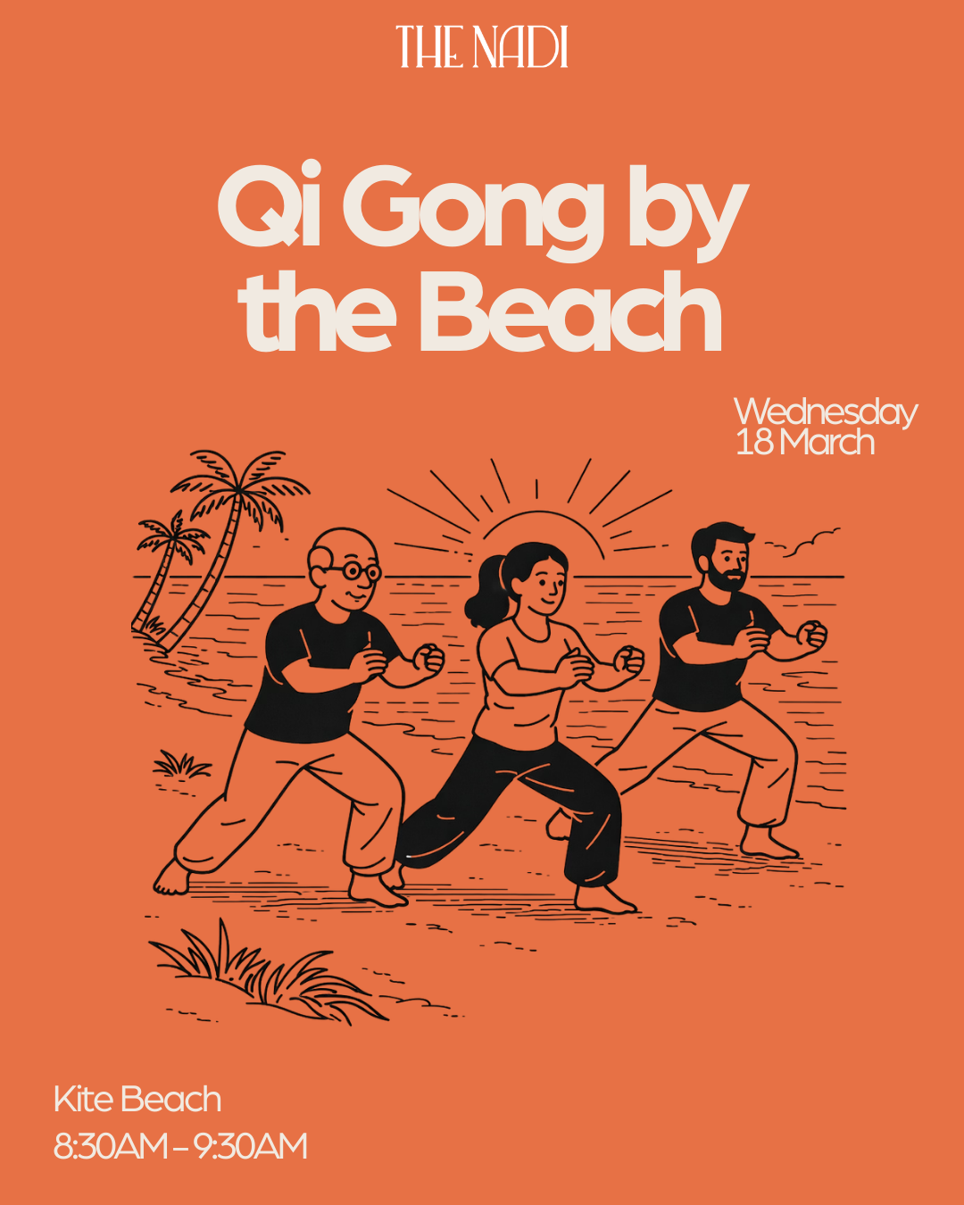 Qi Gong by the Beach