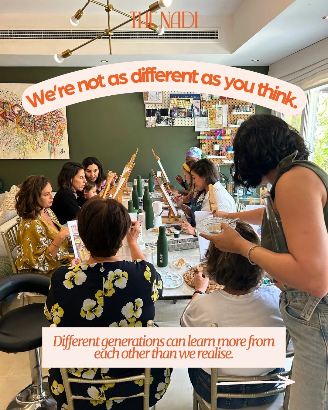 We often think the gap between generations is bigger than it is.

Different ways of communicating.
Different ideas of success.
Different rhythms of life.

But when you look a little closer&hellip;
there&rsquo;s a lot we can learn from each other.

A 