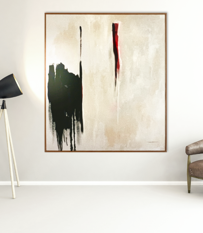 'Abstract' Acrylic on canvas. 130cm x 140cm