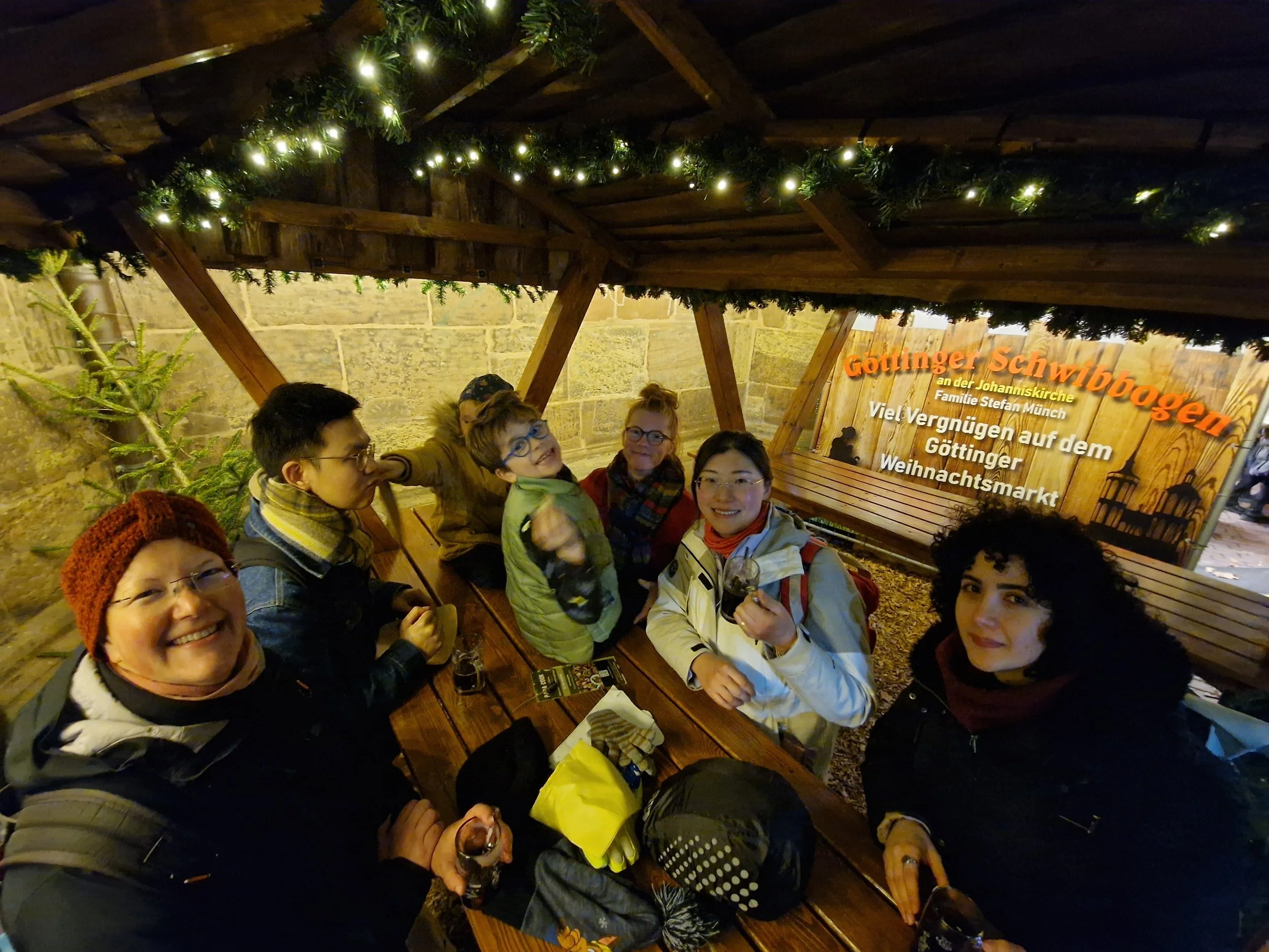 Lab visit to the Christmas Market in Göttingen