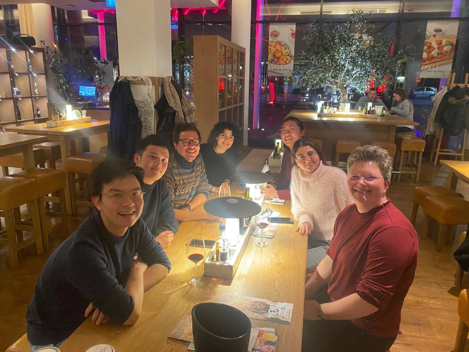 Lab dinner during NWG meeting