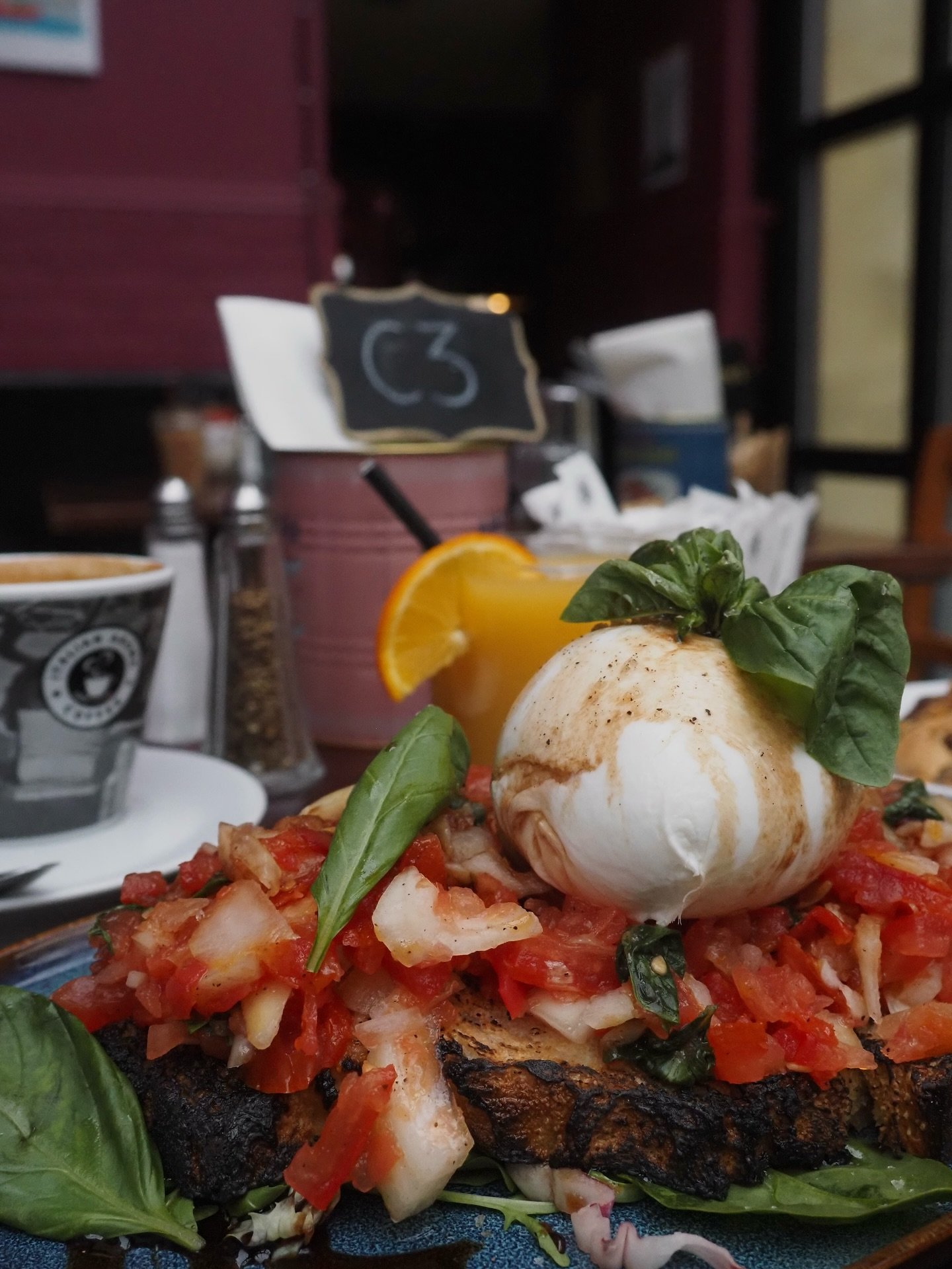 It might be raining buckets outside, but in our Merchant City venue&hellip; it&rsquo;s still summer (We&rsquo;re manifesting it, okay? 😉)

And here&rsquo;s the specials to prove it:
Bruschetta Toscana&hellip; or as we call it, Singl-end bruschetta O