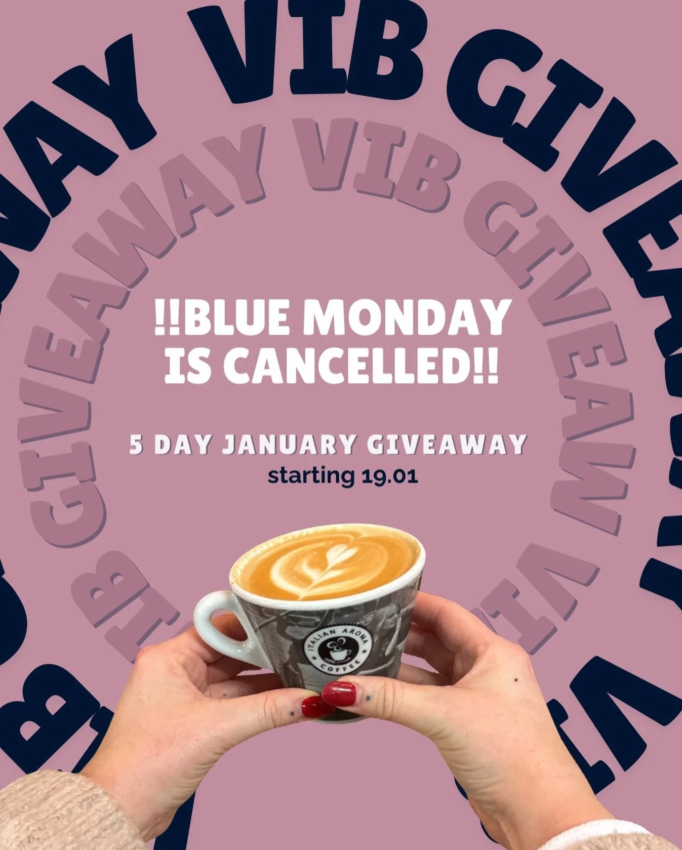 Blue January? No thank you! We&rsquo;re flipping the script with 5 DAYS of GIVEAWAYS - starting tomorrow.

✨ 5 prizes
🍳 Brunch on us
🎟 Event tickets
👀 A few surprises for good measure

So if you wanna be a VI.Bruncher, then keep your eyes peeled, 
