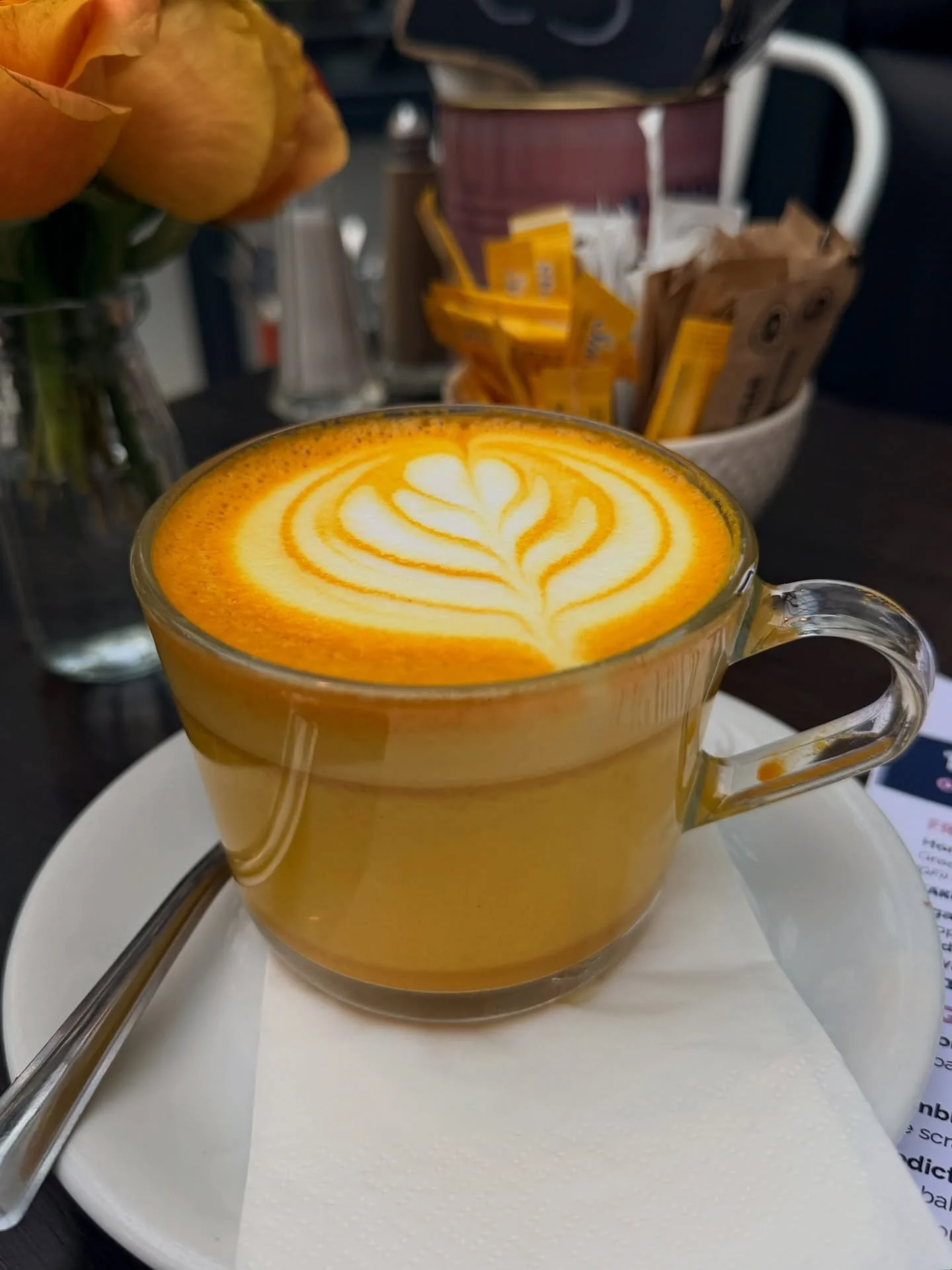 Warmer days are pending! ⏳🌦️ and team merchant city are soft launching us into spring with the turmeric latte ☕️✨

..and just before we go full on chocolatey indulgence, MC are easing you in with the praline latte 👀 🍫

Bookings available via link 