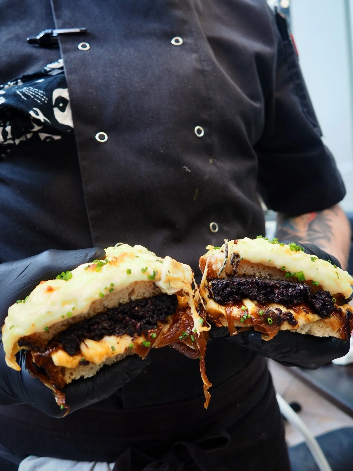 you all asked.. so here it is 👀

LE CROQUE GARY - it debuted on YouTube and now it&rsquo;s landed on the specials menu over in Merchant City!

stornoway black pudding, caramelised onions, dijon mustard, b&eacute;chamel and grilled Emmental on sourdo