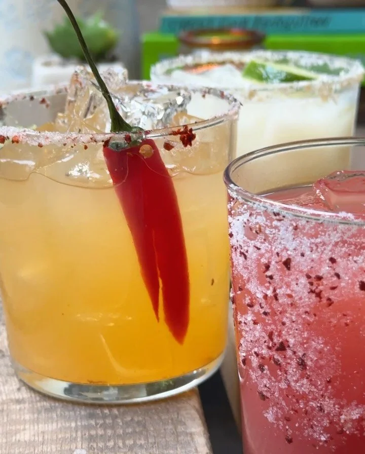 OUR MARG MENU FOR NOCHE MEXICANA HAS LANDED!

In collaboration with @cazcabeltequila we&rsquo;re bringing you delicious fruity, spicy, exotic sips 😮&zwj;💨✨

Whilst you can expect the classic, you might also want to try 👀⬇️
🌶️ Hot honey 
 🍑 Peach