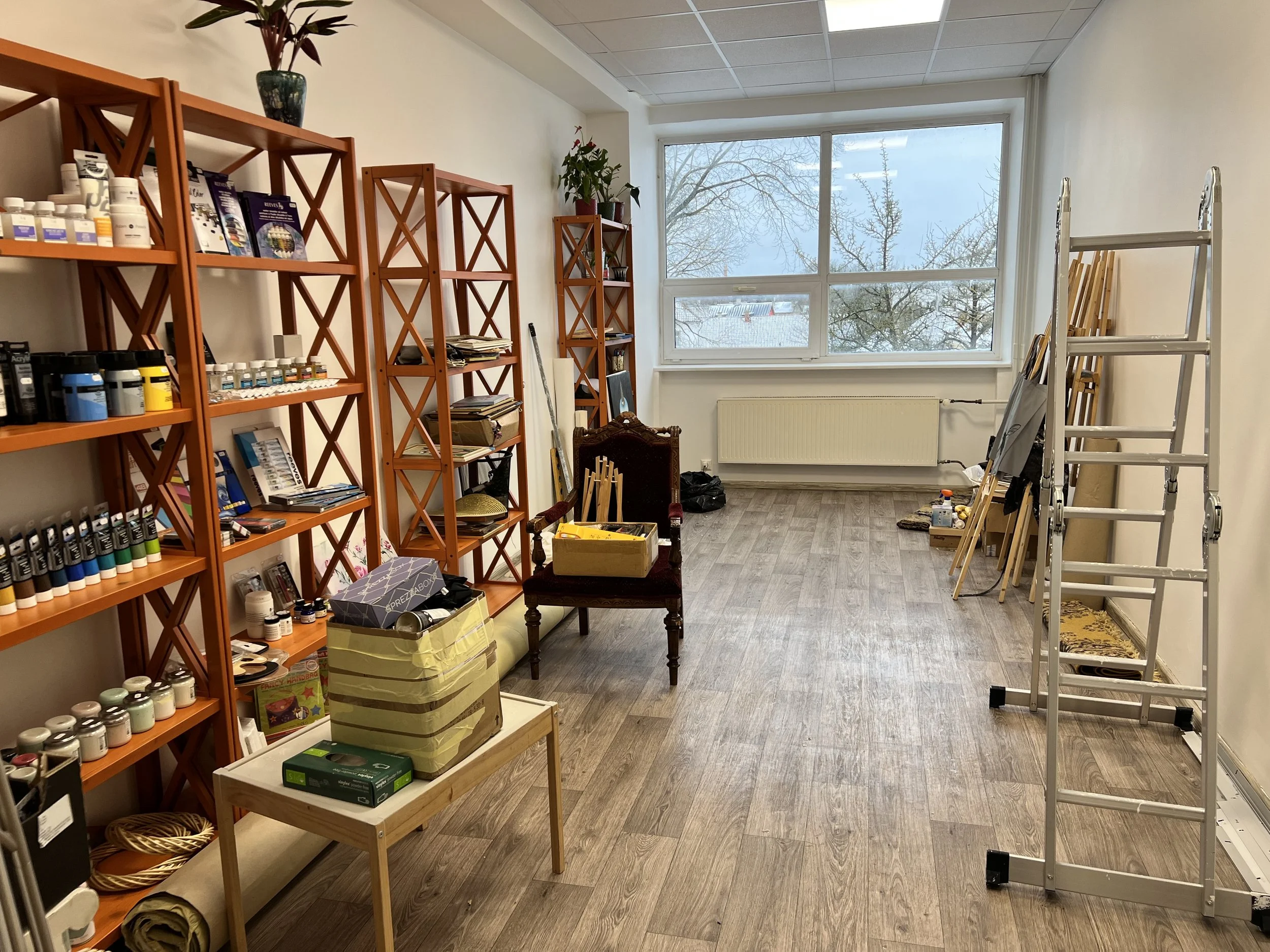 My second art studio