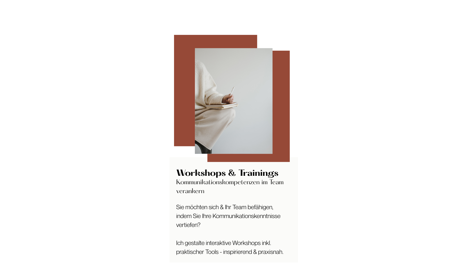 Workshop & Trainings