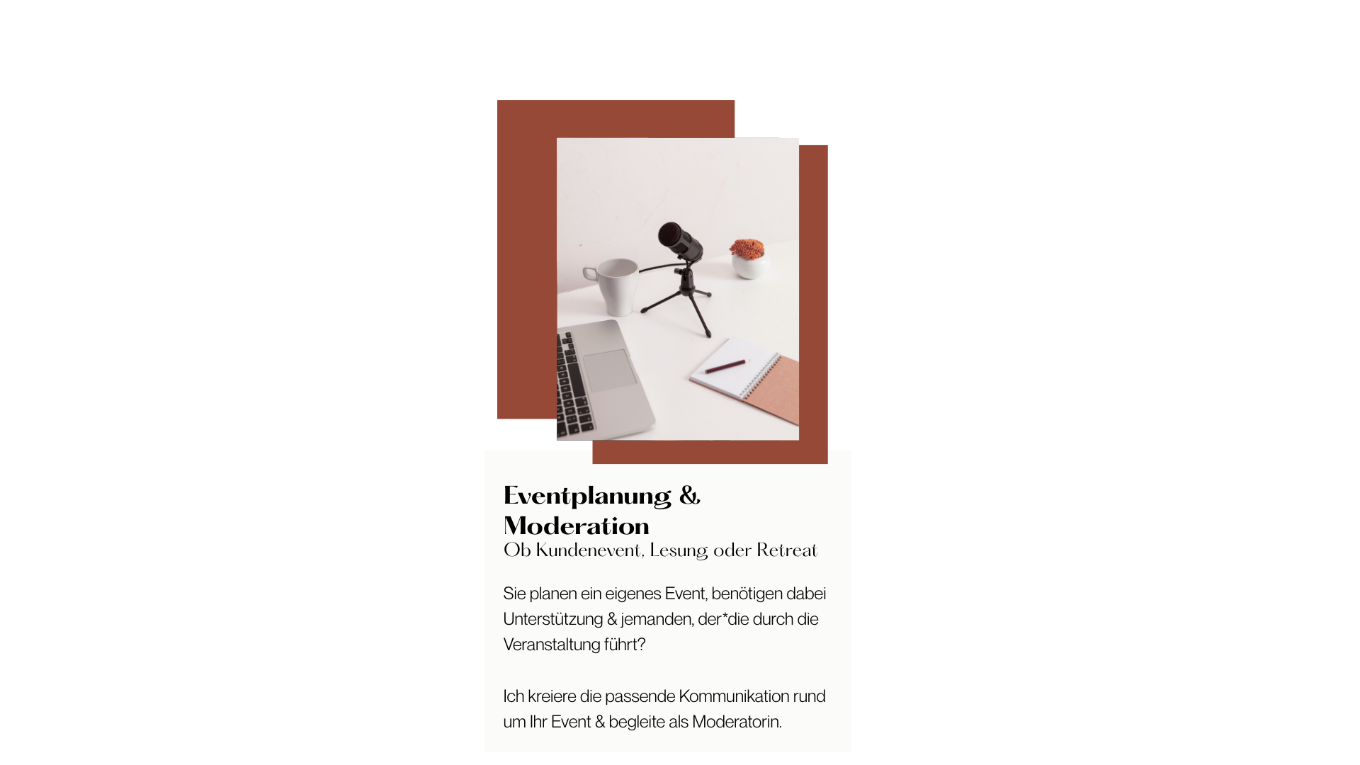 Eventplanung & Moderation