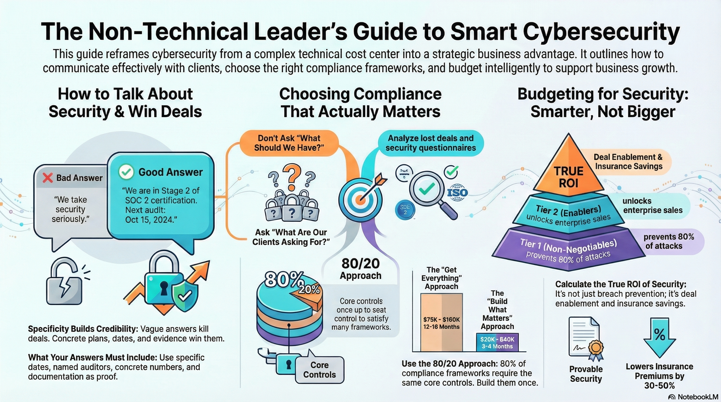 The Business Leader's Guide to Cybersecurity: Part 2 - Communicating Value and Making Smart Investments