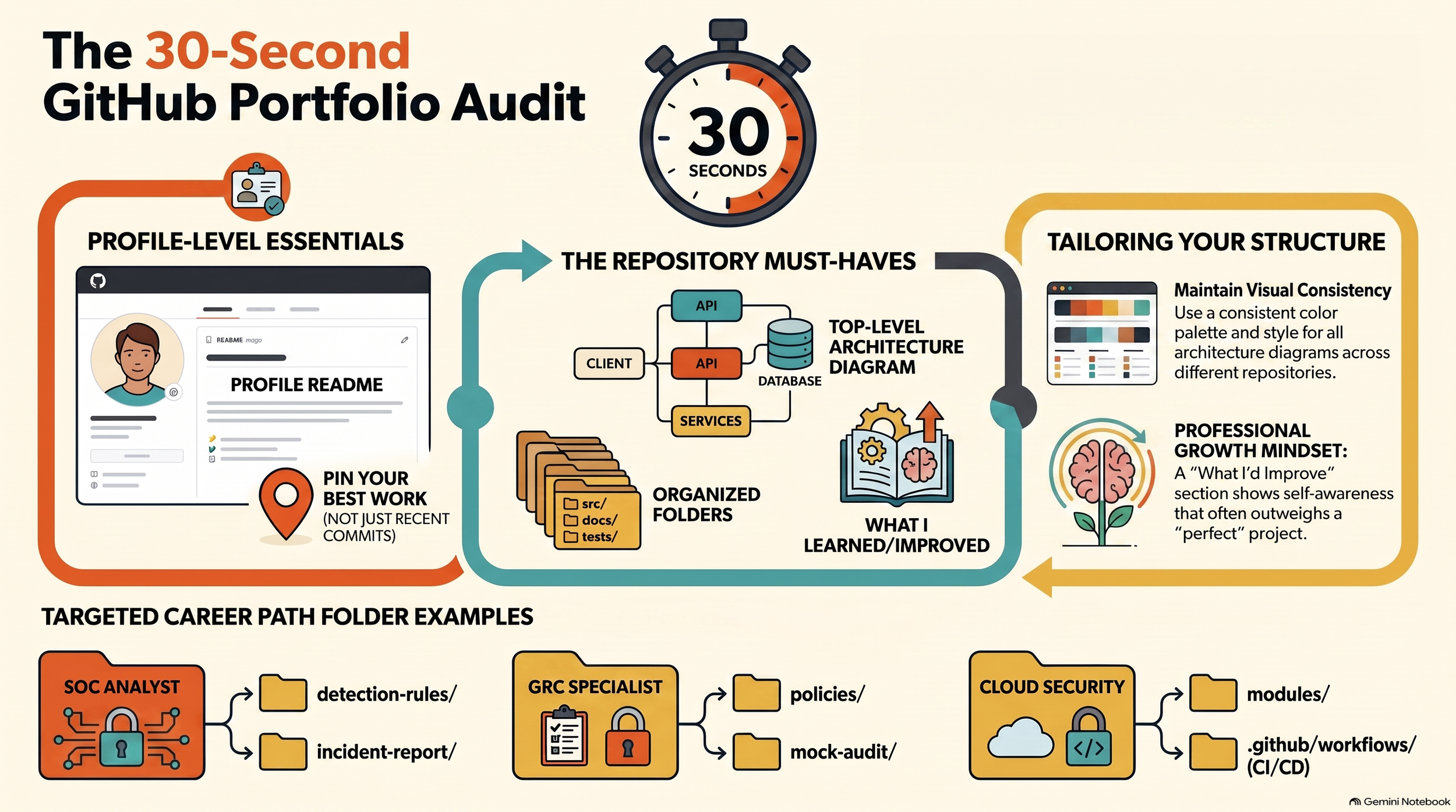 Issue #6 — The GitHub Portfolio Checklist (What Hiring Managers Look For in 30 Seconds)