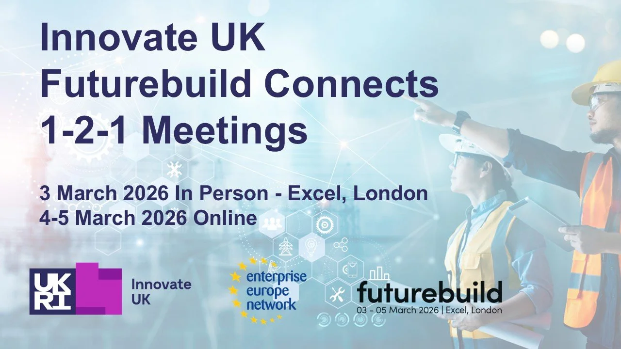 Pievienojies “Futurebuild UK 2026” kontaktbiržai