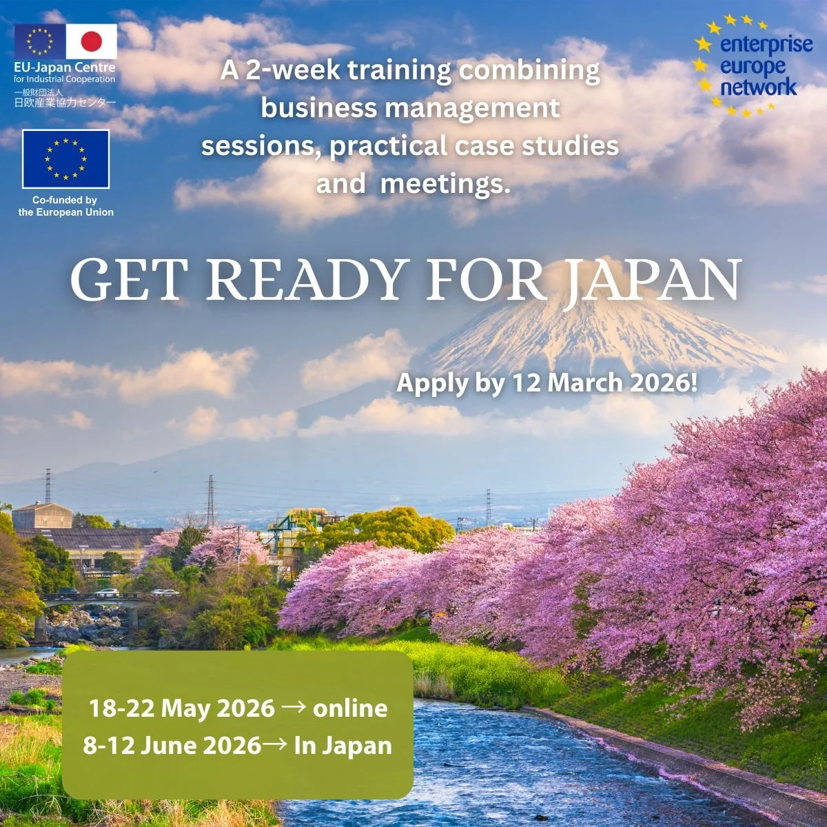 Piesakies programmai “Get Ready for Japan“