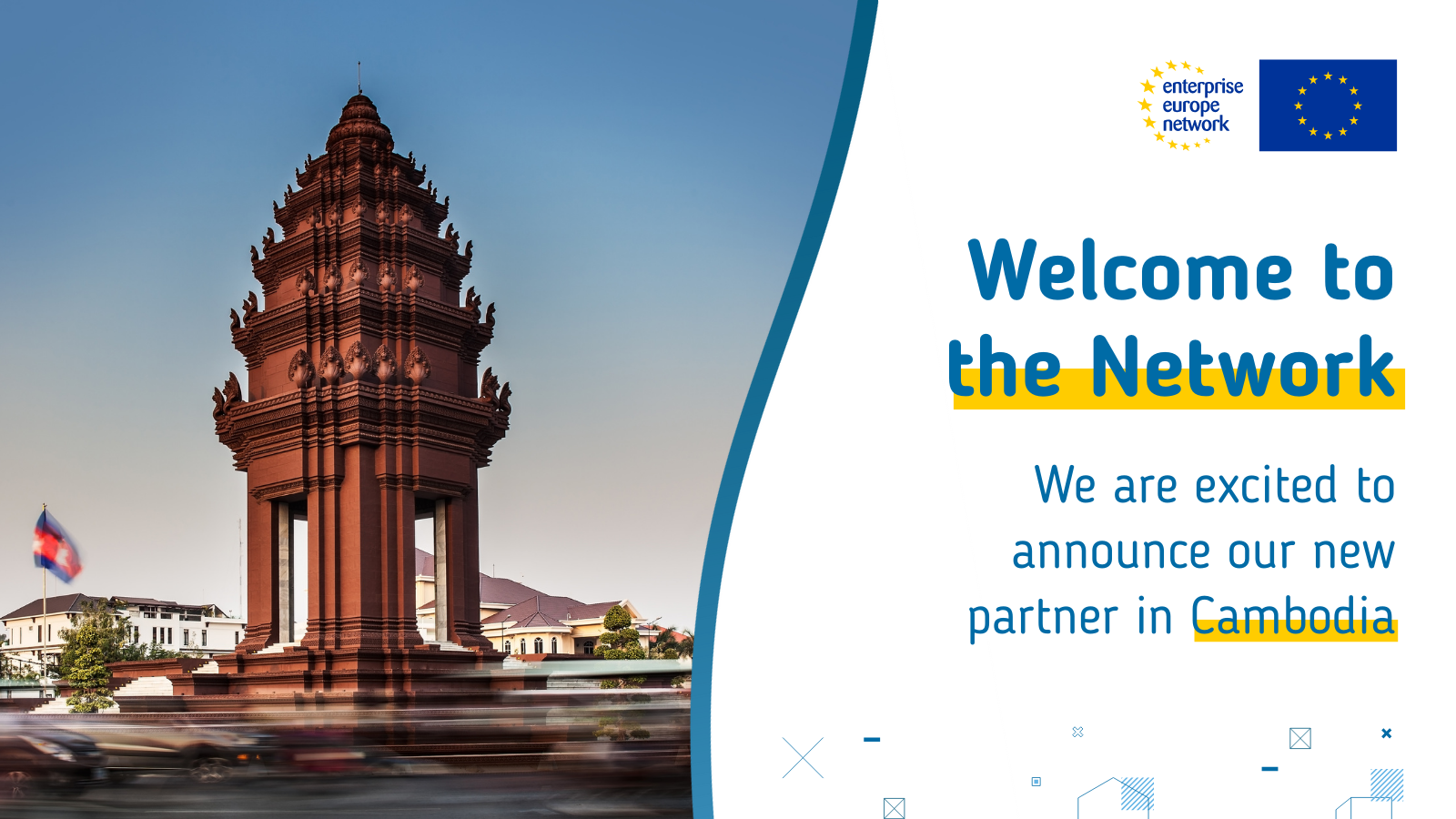 EEN tīklam pievienojas Kambodža