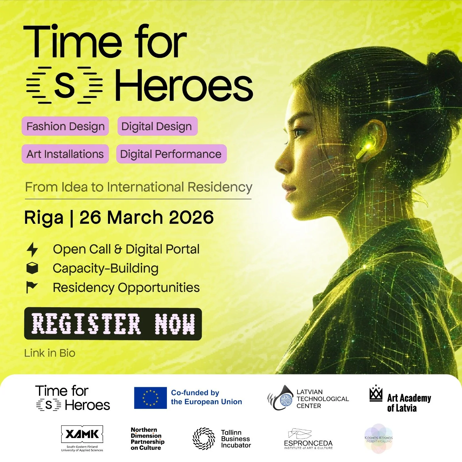 Iespēja tekstila, modes un dizaina nozaru pārstāvjiem!