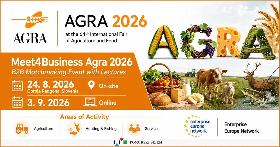 Piesaki dalību Meet4Business AGRA 2026 – starptautiskajā hibrīda kontaktbiržā!