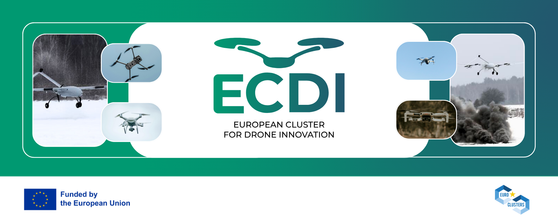 Līdz 35 000 eiro atbalsts uzņēmumiem dronu nozarē – izsludināts ECDI "Dual-Use Drones Innovative Programme" konkurss