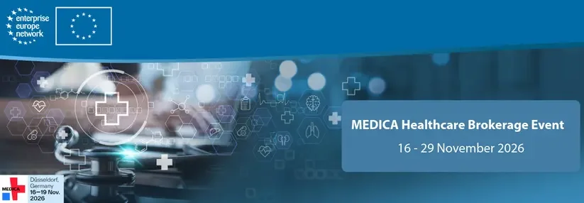 Hibrīda kontaktbirža "MEDICA Healthcare Brokerage Event 2026"