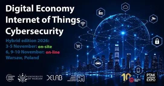 Hibrīda kontaktbirža "DEICy 2026 (Digital Economy, IoT, Cybersecurity)"