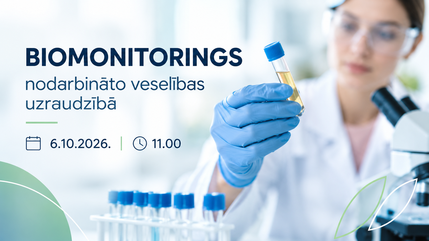 Vebinārs “Biomonitorings nodarbināto veselības uzraudzībā- kur sākt?”