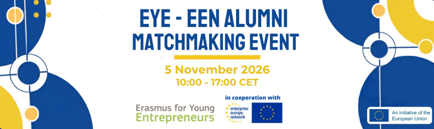 Tiešsaistes kontaktbirža "EYE & EEN Green and Digital Business Matchmaking 2026"