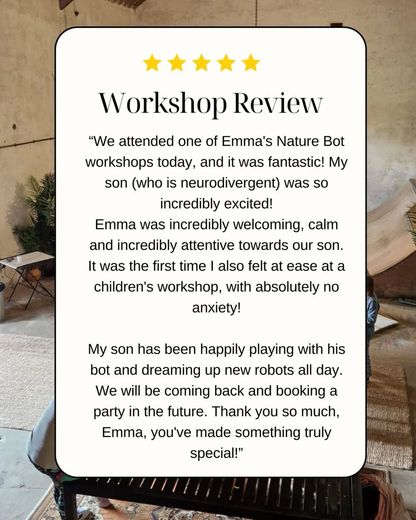 A workshop isn&rsquo;t just about delivering an activity. It&rsquo;s about engaging with the unique audience in front of you and adapting to ensure it&rsquo;s truly inclusive.
As someone who is neurodivergent, I have always valued the different ways 