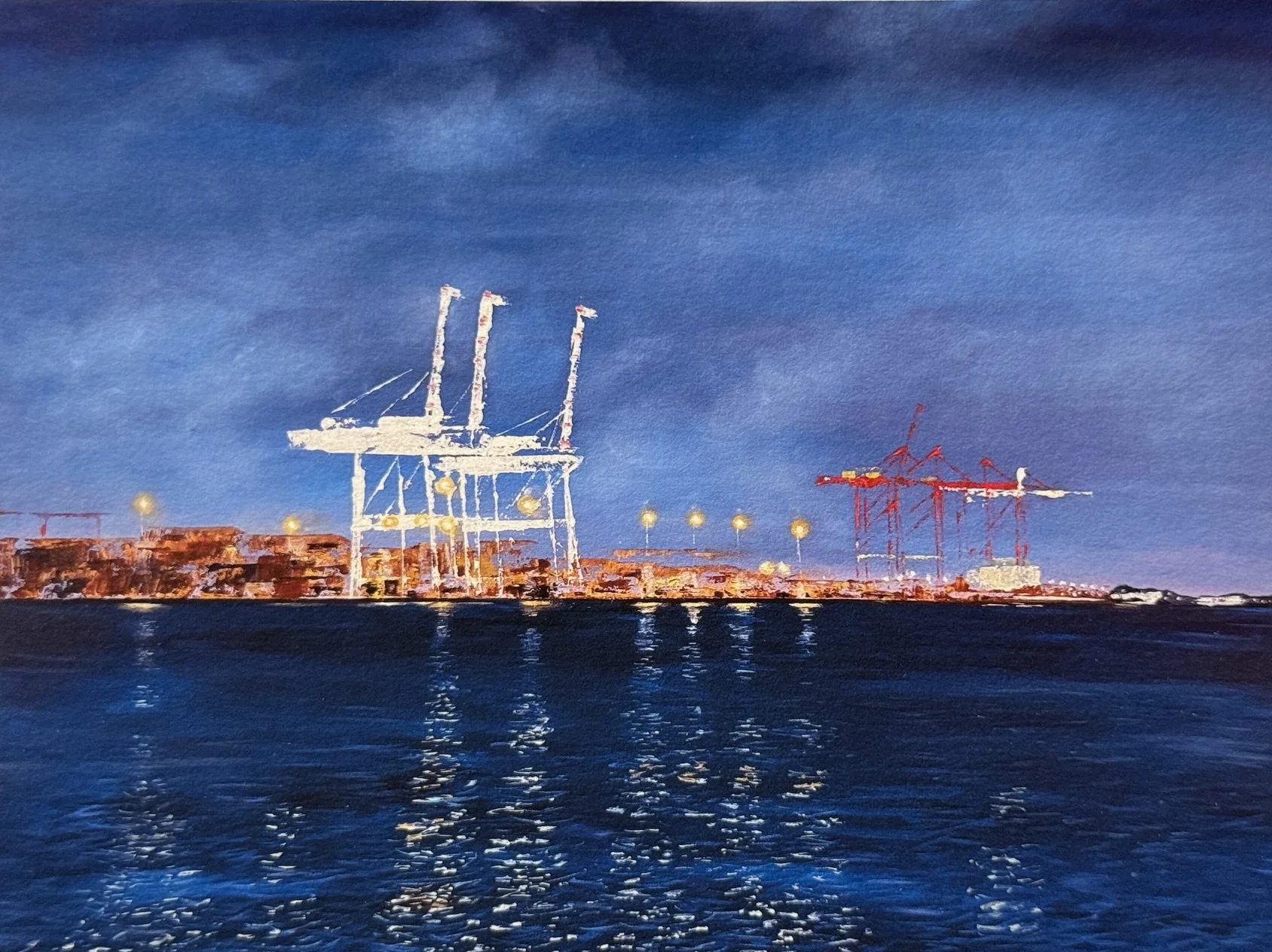 Fremantle Port                                  Limited edition print