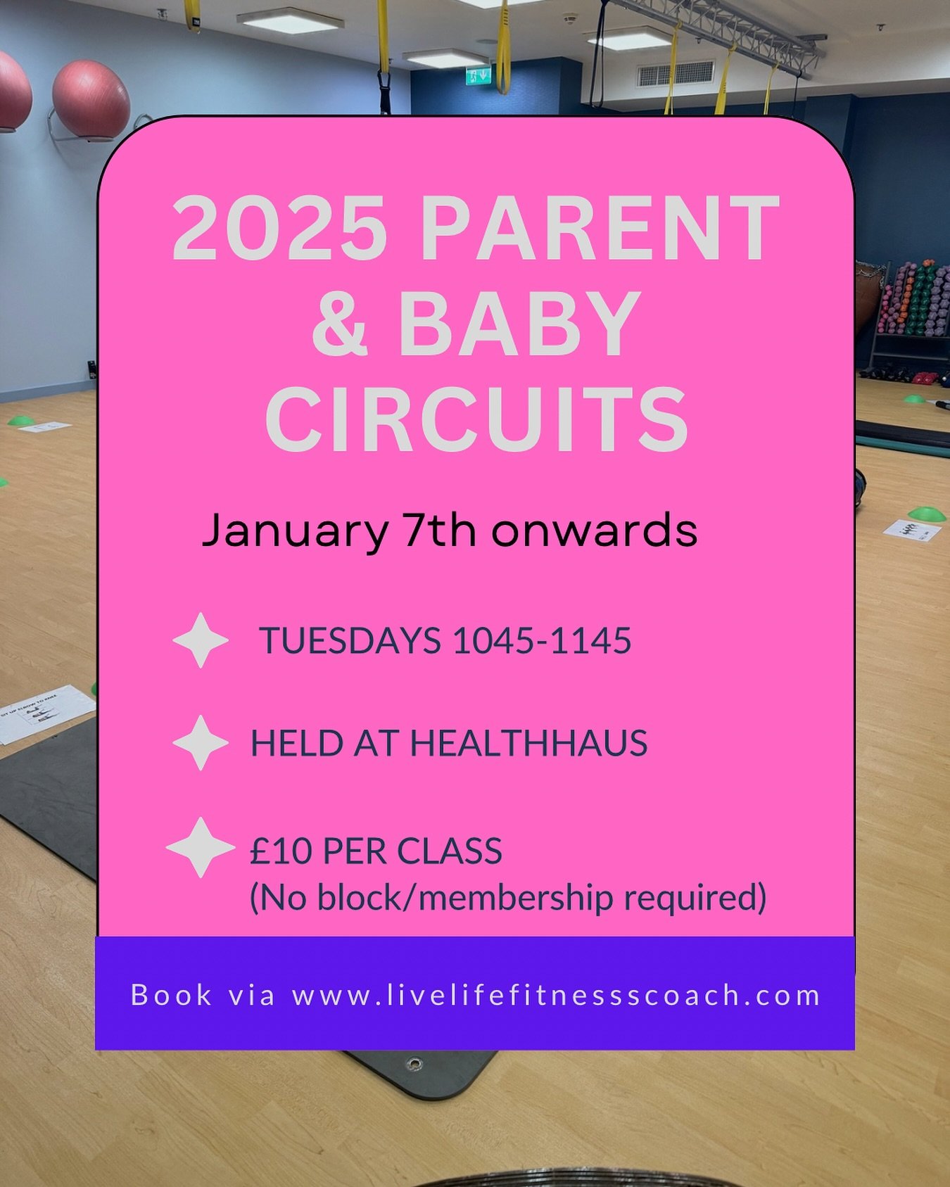By popular demand, these classes are back. Only 6 spaces left so get booked on before it is too late‼️