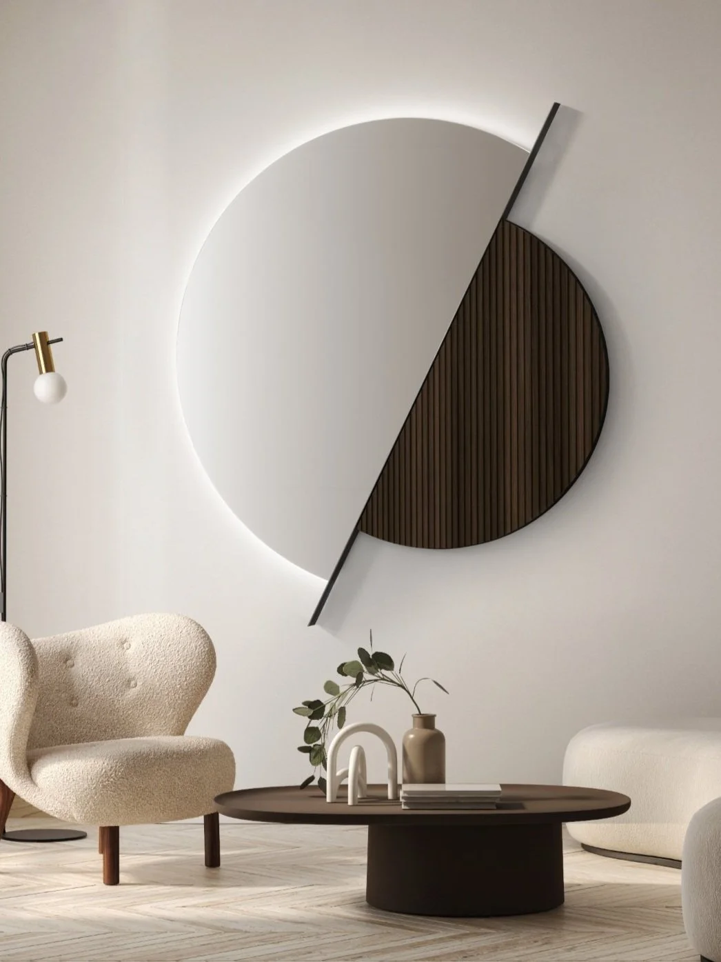 Specchi retroilluminati con luce led | Krea srl