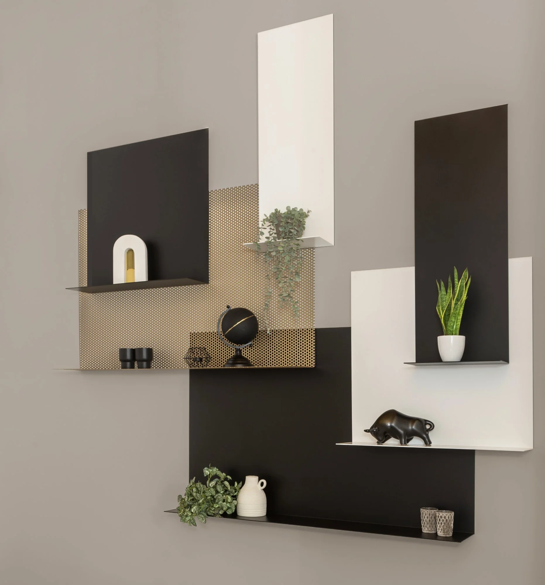 Mensole di design in alluminio - Progetti su misura | Krea srl