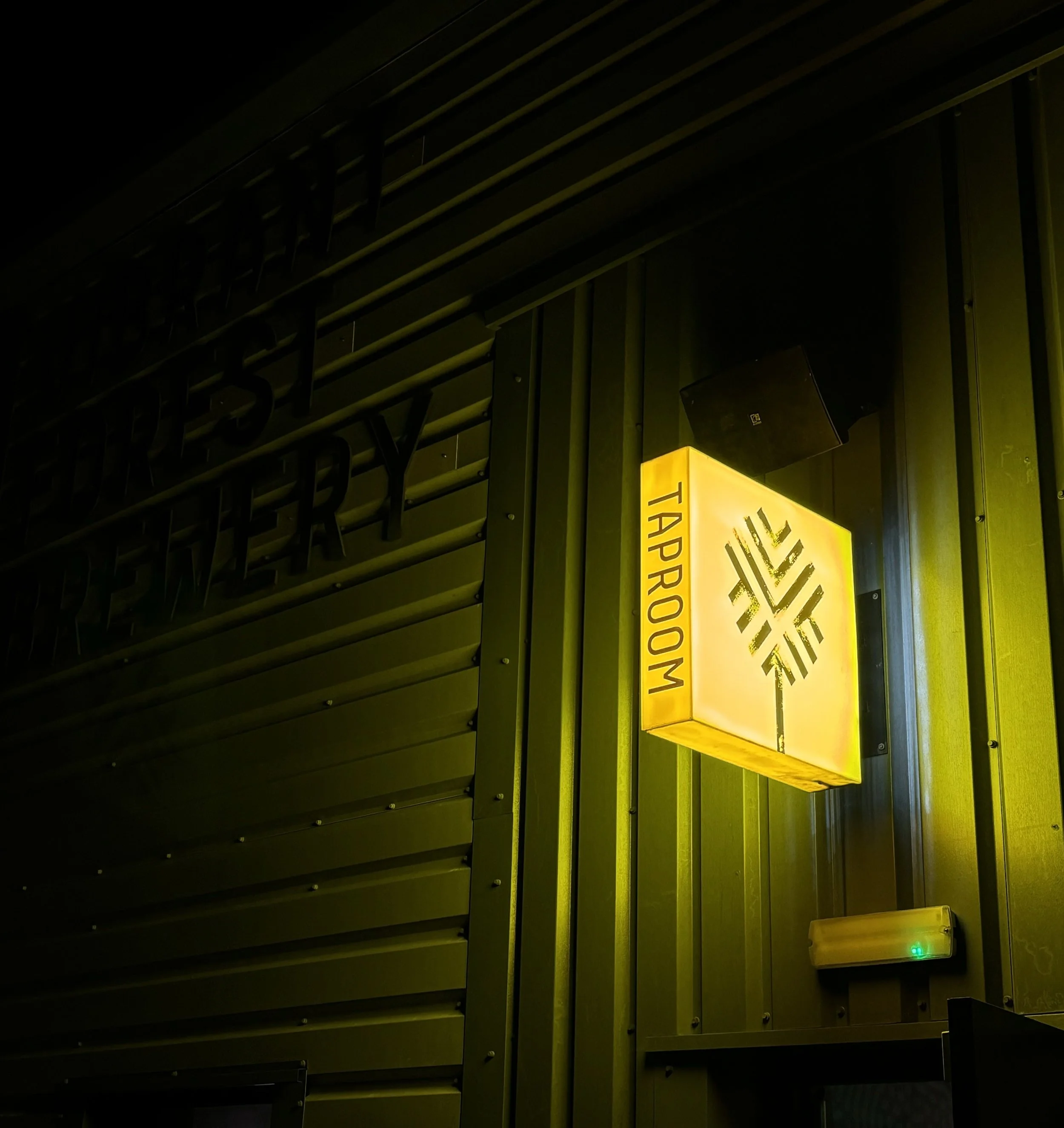 Vibrant Forest Tap room