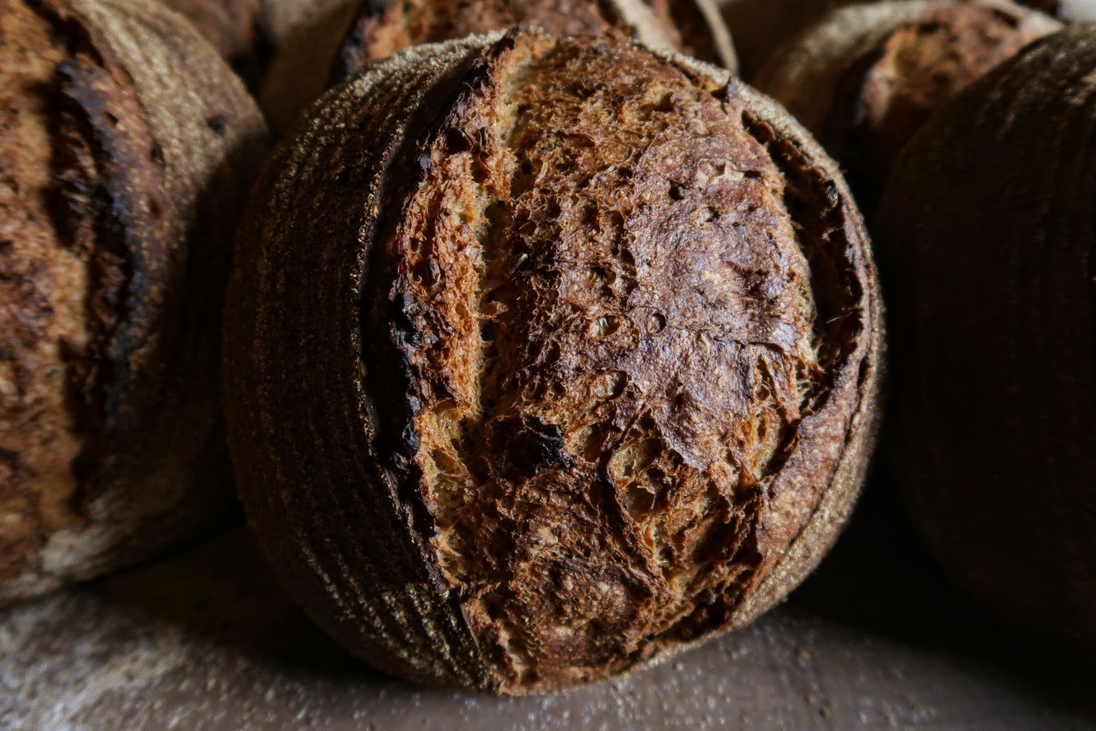 Our bread is made with 100% organic flour from Stoate and Son&rsquo;s Cann mill, all of 10.3 miles from the bakery. 

Mike Stoate and his son Oli are fifth and sixth generation millers respectively. They produce a range of flours, all traditionally s