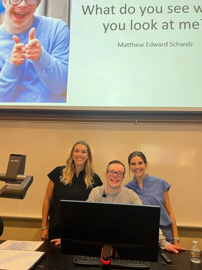 Recently, SCDA Student Chapter at UNC Adams School of Dentistry @scda_uncasod had the privilege of hosting an inspiring Lunch &amp; Learn with Matthew Schwab, a 28-year-old North Carolina native and passionate advocate for the IDD community. Matthew 