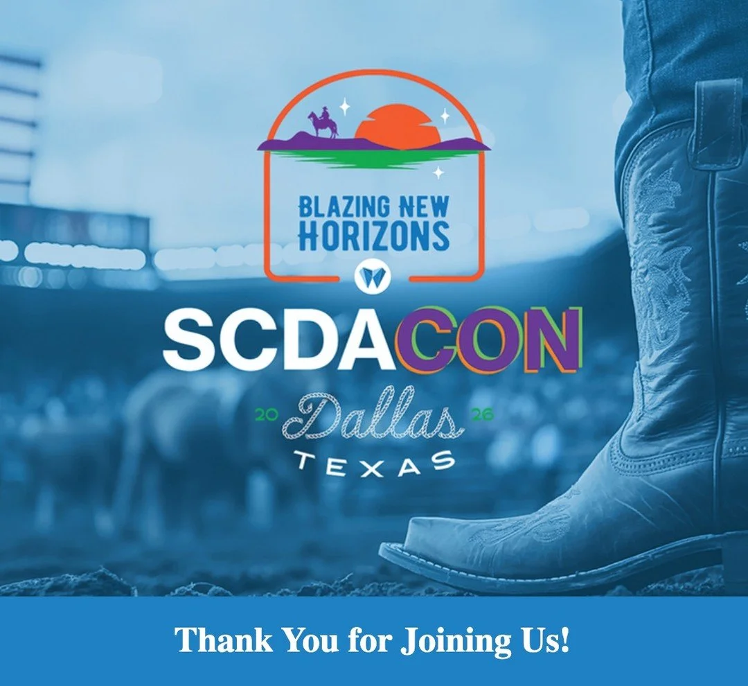 Exciting news, SCDA CON attendees!

We are so grateful you spent your time with us for an incredible few days of learning, connection, collaboration, and advancing special care dentistry together. We hope you left inspired by the speakers, energized 