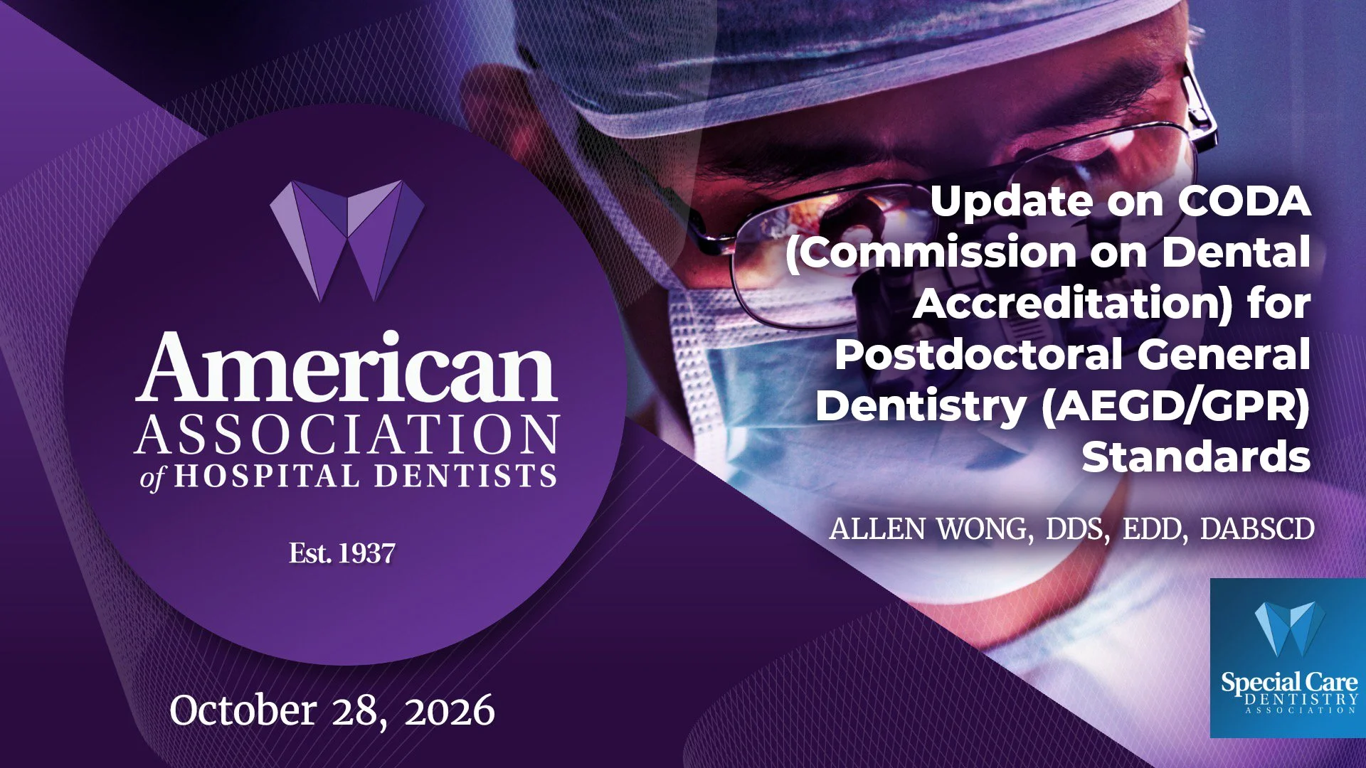 Webinar featuring Dr. Allen Wong