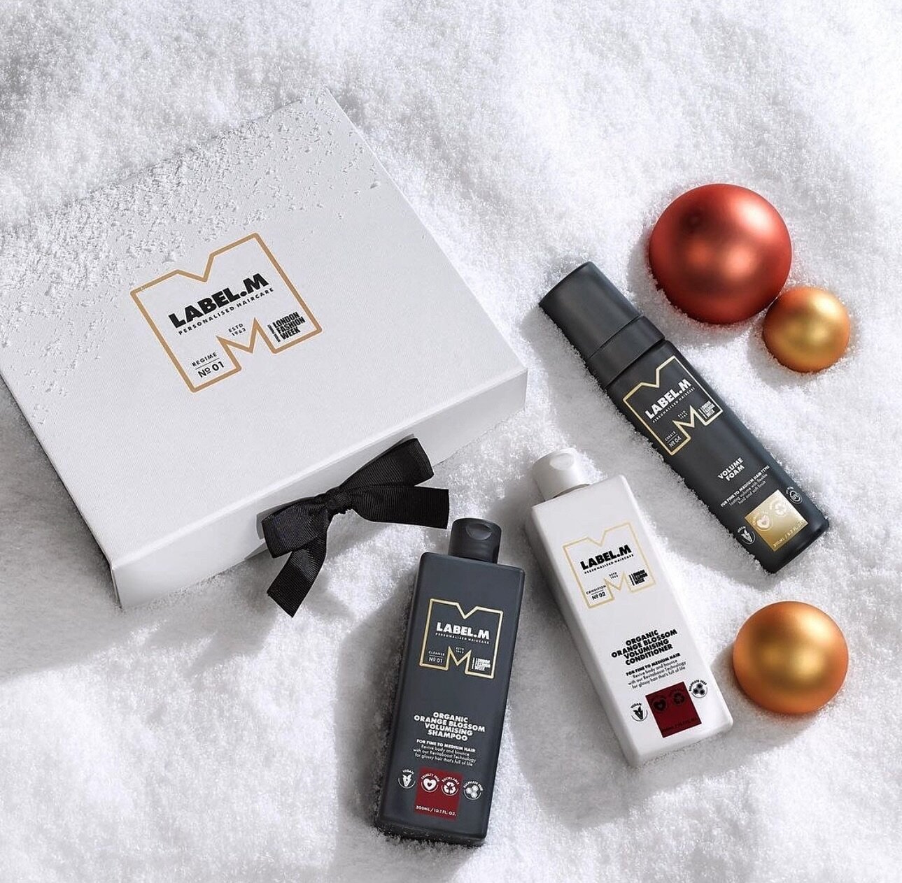 🎄✨ Last minute gifting&hellip; we got you with holiday glam with LABEL.M! 🌟 

Unwrap the gift of gorgeous volume this Christmas season. 🎁💇&zwj;♀️ Indulge in our expertly formulated range for thicker, stronger, and healthier-looking hair &ndash; t