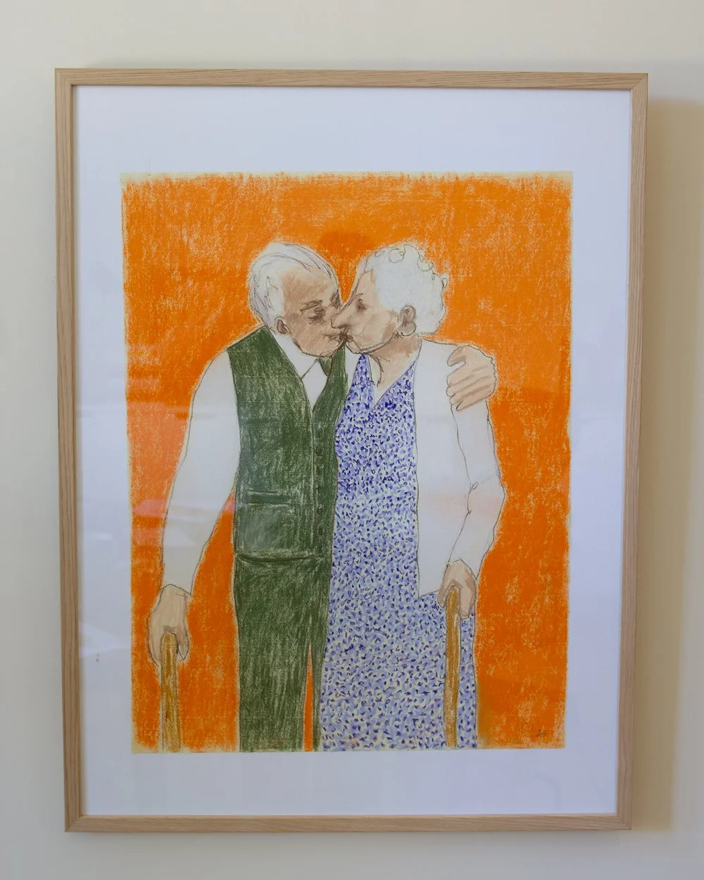 Kissing couple