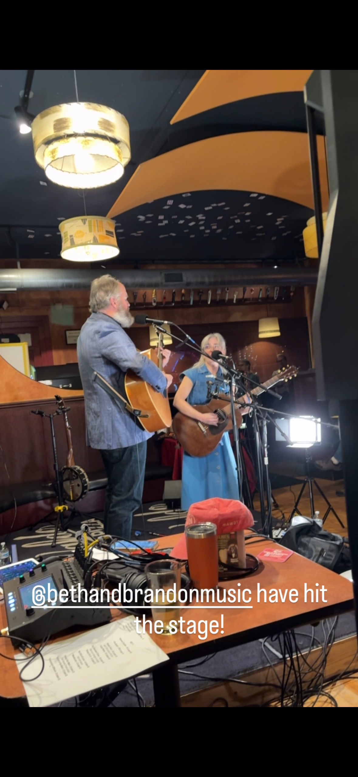 Beth and Brandon Live Album Recording